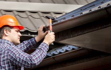 gutter repair Irby Upon Humber, Lincolnshire